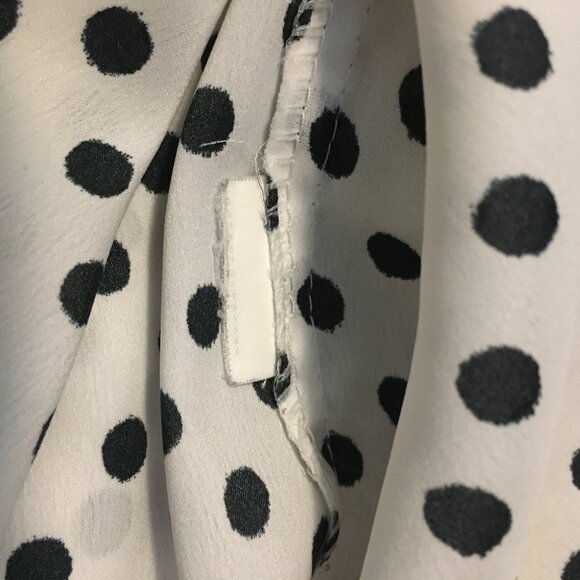 Zara Minnie Mouse Monochrome Polka Dot Print Cropped Top - Picture 10 of 15